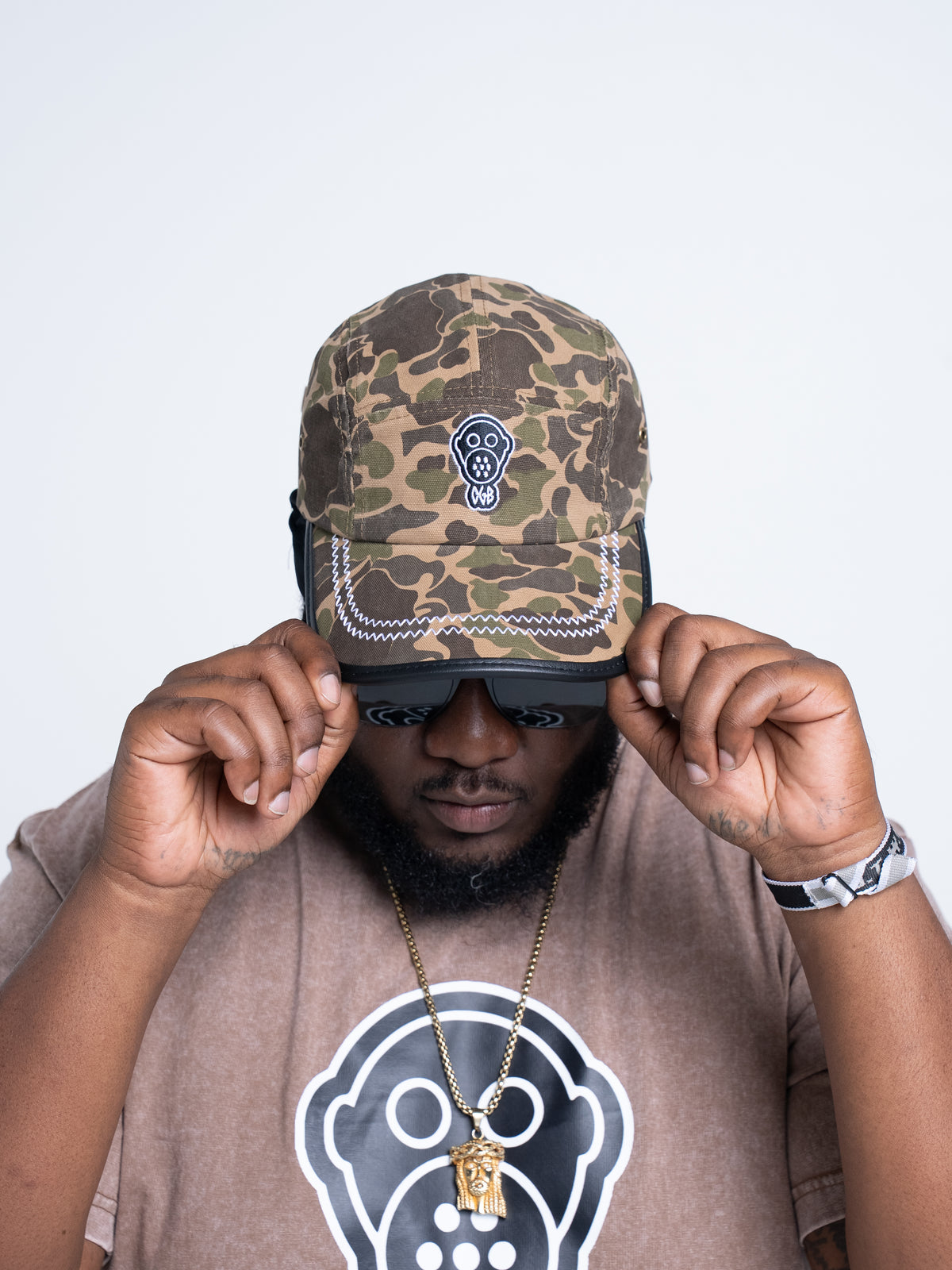 OGB Distressed Camo Hat